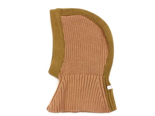 Liewood tuscany rose/golden caramel balaclava Hanibal
